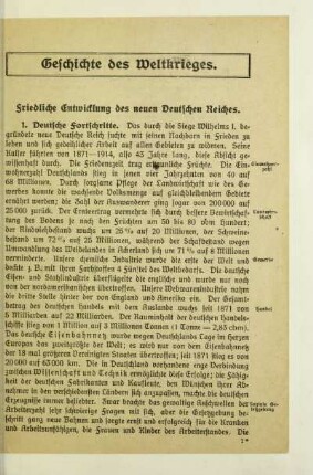 Geschichte des Weltkrieges