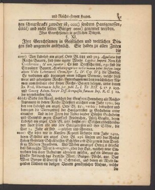 Ihre Gerechtsamen in geistlichen Dingen. §. XI.