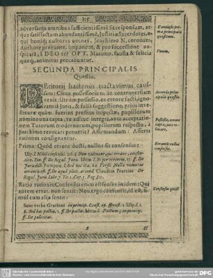 Secunda Principalis Quaestio