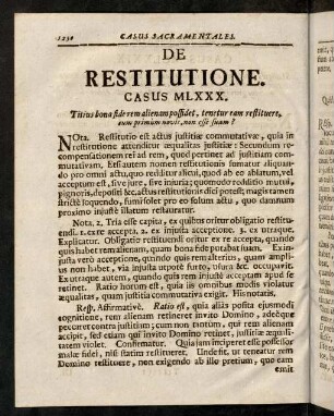 1250-1289, De Restitutione