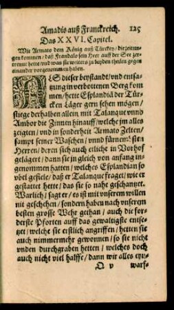 Das XXVI. Capitel.