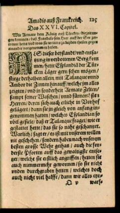 Das XXVI. Capitel.