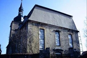Westgiebel der Dorfkirche