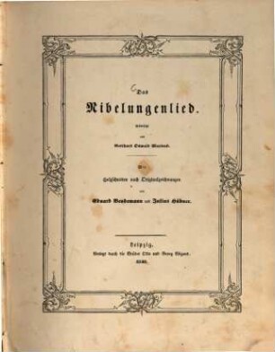 Das Nibelungenlied