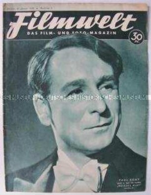 Fachzeitschrift für Film und Fotografie "Filmwelt"