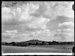Blick zum Schloss Stolpen
