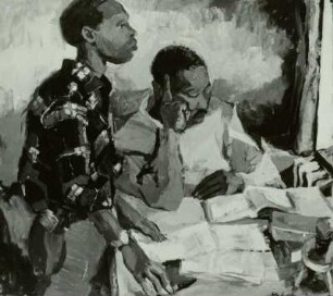 Afrikanische Studenten