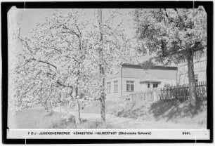 FDJ. Jugendherberge Königstein-Halbestadt