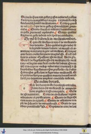De ordine horarum