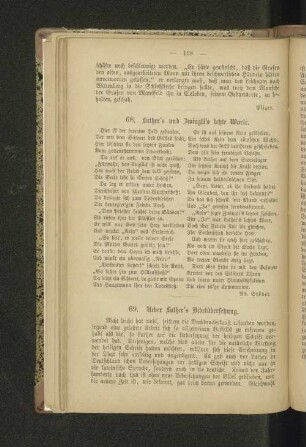 68. Luther's und Zwingli's letzte Worte.