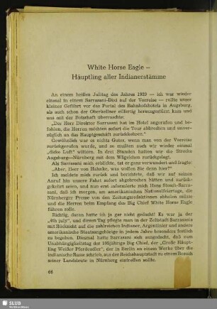 White Horse Eagle - Häuptlinge aller Indianerstämme