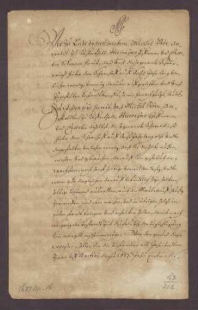 Michel Stör, Hieronymus Hofmann und Genossen zu Käfertal reversieren gegenüber Kurpfalz wegen der ihnen auf sechs Jahre verliehenen Scharwiese hinter dem Scharhof.