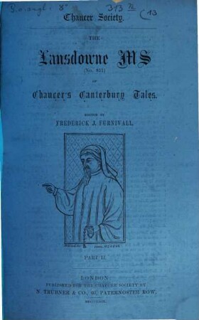 The Lansdowne ms of Chaucer's Canterbury tales, 2