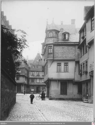 An der Schmidtstube 1 (angeschnitten), 5 und 7 (angeschnitten) von Westen