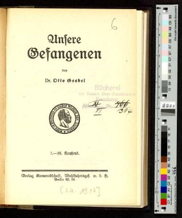 Unsere Gefangenen