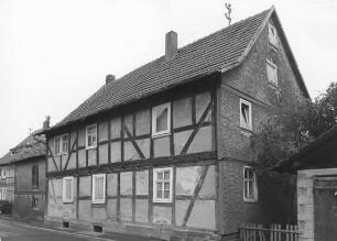 Fachwerkhaus (Fachwerkhaus); Burghaun, Brunnenstraße 29