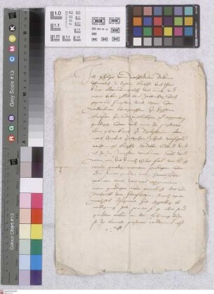 Biebesheim: Bekenntnis Philipps v. Wolfskehlen, laut Copien, dass die Pastorey der Pfarrkirche zu Biebesheim Herrn Wilhelm Landgrafen zu Hessen, G...