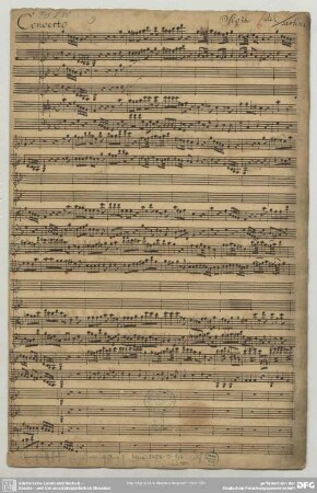Concertos. Excerpts - Mus.2456-O-1,6 : vl, strings, bc - g; DouT 85