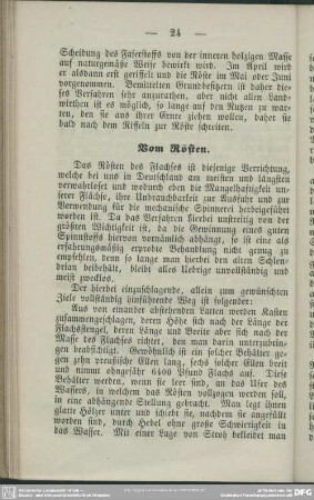 Vom Rösten