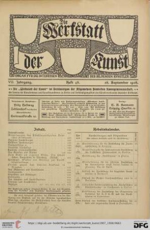 Heft 48 (28. September 1908)