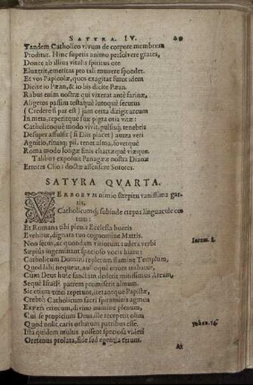 Satyra Quarta.