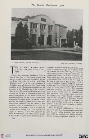 44: The Munich exhibition (Ausstellung München), 1908