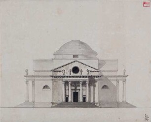 Umformung von S. Andrea in Mantua - Ansicht