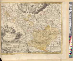 S. R. I. Principatus et Episcopatus Eistettensis : cum omnibus suis Praefecturis et pertinentiis, tam in proprio, quam in alieno Territorio vicinorum Statuum sitis