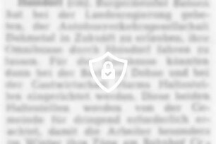 Zwei Bushaltestellen erforderlich