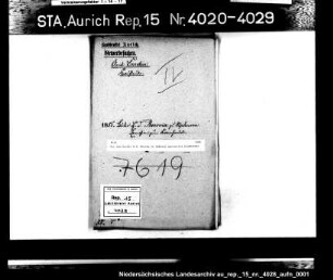 Der dem Bäcker H.D. Boerma in Uphusen gestattete Kramhandel