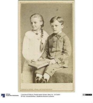 Porträt zweier Kinder