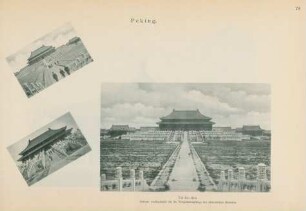 Peking. Tai-ho-tien. Grösste Audienzhalle für die Neujahrsempfänge der chinesichen Beamten
