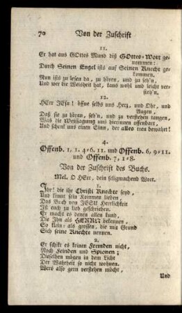 4. Offenb. 1,1.4-6.11. und Offenb. 6,9-11. und Offenb. 7,1-8. ...