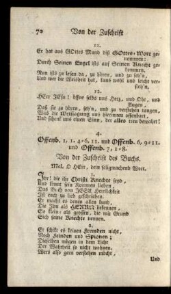4. Offenb. 1,1.4-6.11. und Offenb. 6,9-11. und Offenb. 7,1-8. ...