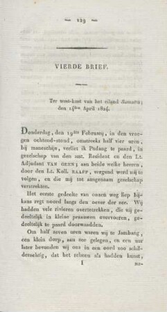 Vierde brief