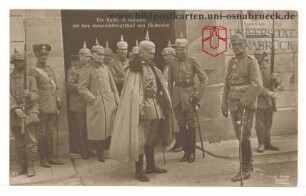 Der Kaiser in Galizien mit dem Generalfeldmarschall von Mackensen