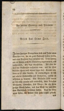 74-87, Am zweiten Sonntage nach Trinitatis.