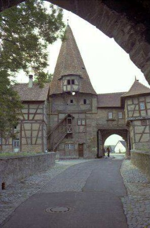 Iphofen: Rödelseer Tor, von innen