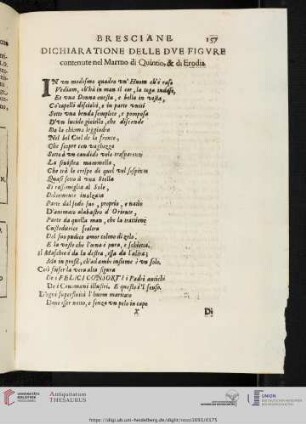Dichiaratione delle due Figure contenute nel Marmo di Quintio,et di Erodia