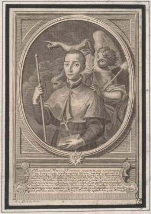Bildnis Raffaele Manca (1693–1741), Jesuit