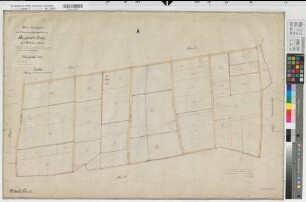 Büderich (Werl), Zusammenlegung Büderich, Bl.4 Brouillonkarte II Flur 5