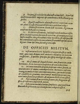 De Officiis Militum