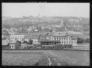 Waldenburg. Blick auf Waldenburg