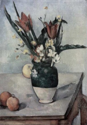 Vase mit Tulpen