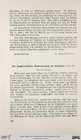 Ein jungsteinzeitlicher Bohrerwerkplatz am Krahnstein