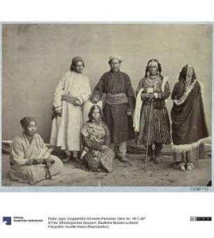 Gruppenbild mit sechs Personen
