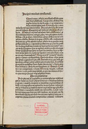 Modus confitendi