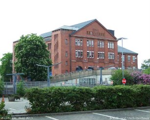 Kraftwerk Wilmersdorf BEWAG mit Beamtenhaus und Schalthaus; Berlin, Charlottenburg-Wilmersdorf