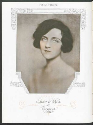 [Fotografía de] Señora Franca Antinori de Errázuriz Alvear
