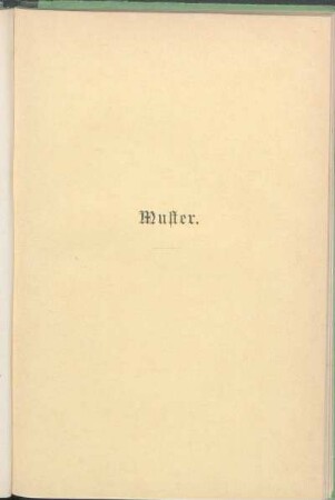 Muster.